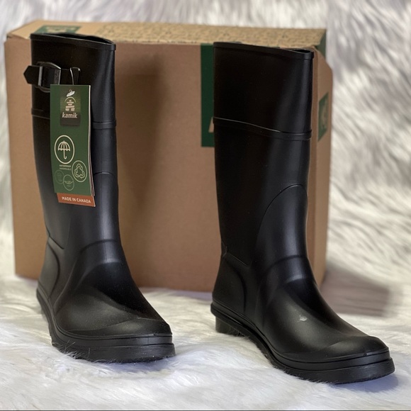 New Kamik Kids Raindrops Rain Boots - Picture 5 of 11